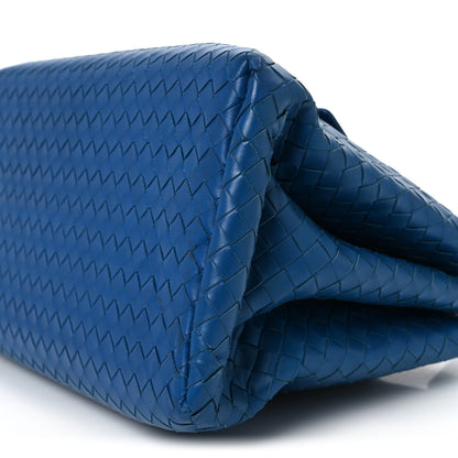 Bottega Veneta Light Calf Intrecciato Small Roma Signal Blue 13 of 22