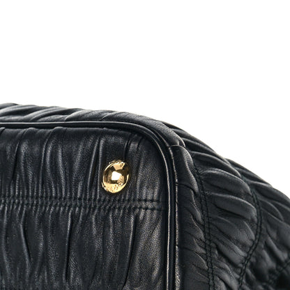 Prada Nappa Gaufre Tote Black 7 of 7