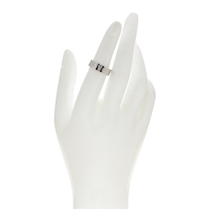Cartier 18K White Gold 5.5mm Engraved LOVE Ring 51 5.75 2 of 5