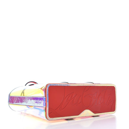 Christian Louboutin PVC Spikes East West Cabata Tote Clear Multicolor 4 of 11