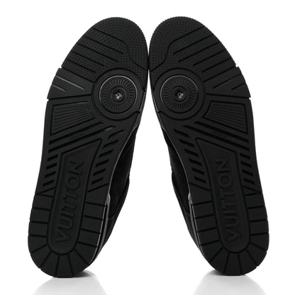 Louis Vuitton Suede Uniform Sneakers 11.5 Black 5 of 8