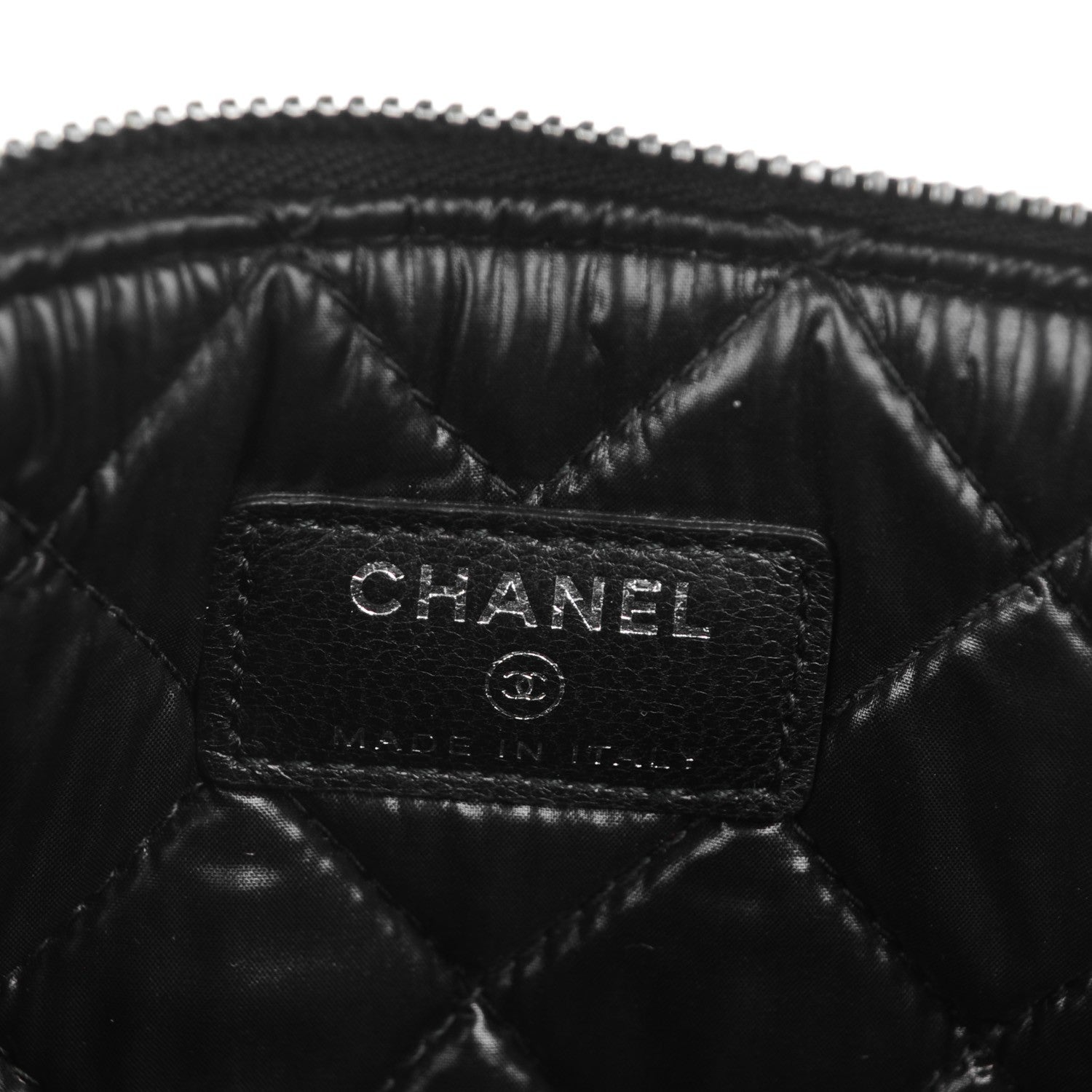Chanel Caviar Quilted Medium Boy Cosmetic Case Black 6 of 7