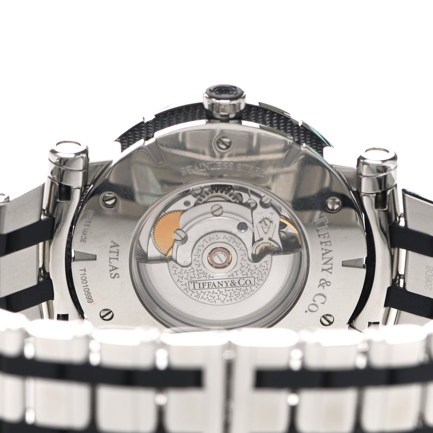 Stainless Steel Rubber 42mm Atlas Automatic Watch