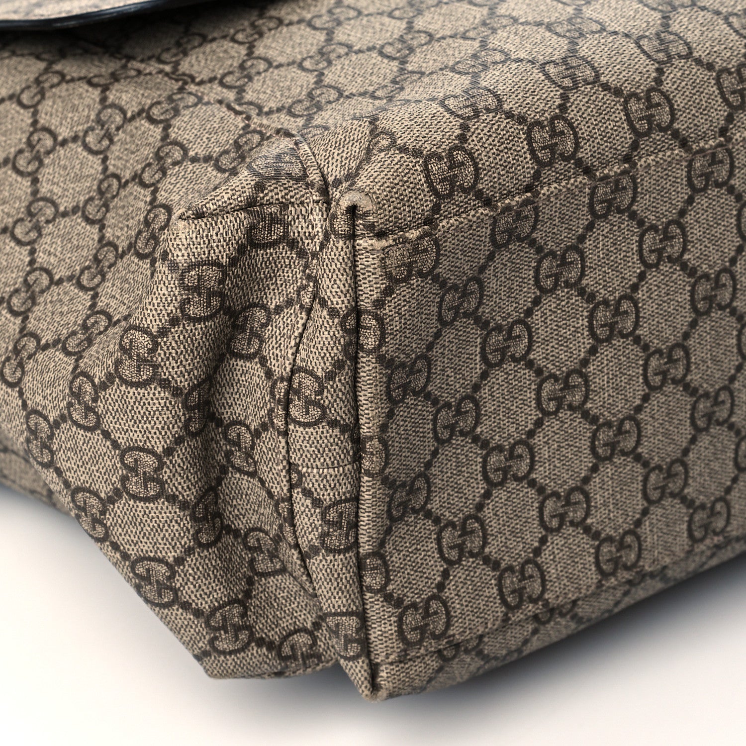Gucci GG Plus Monogram Messenger Diaper Bag Fuchsia 10 of 12