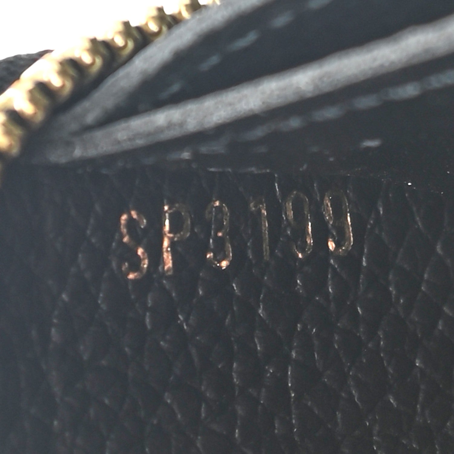 Louis Vuitton Empreinte Clemence Wallet Black 7 of 8