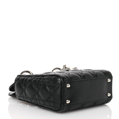 Christian Dior Lambskin Cannage Mini Lady Dior Black 4 of 21