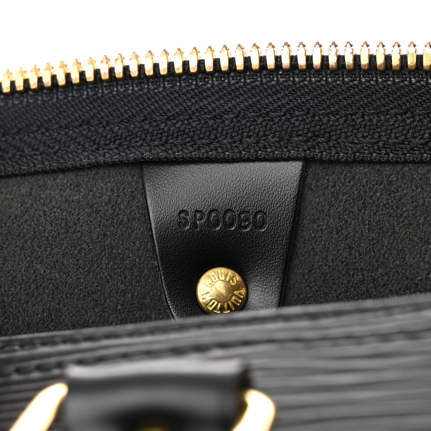 Louis Vuitton Epi Keepall 45 Black 7 of 10