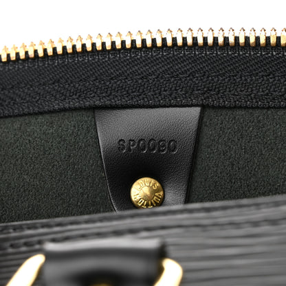 Louis Vuitton Epi Keepall 45 Black 7 of 10