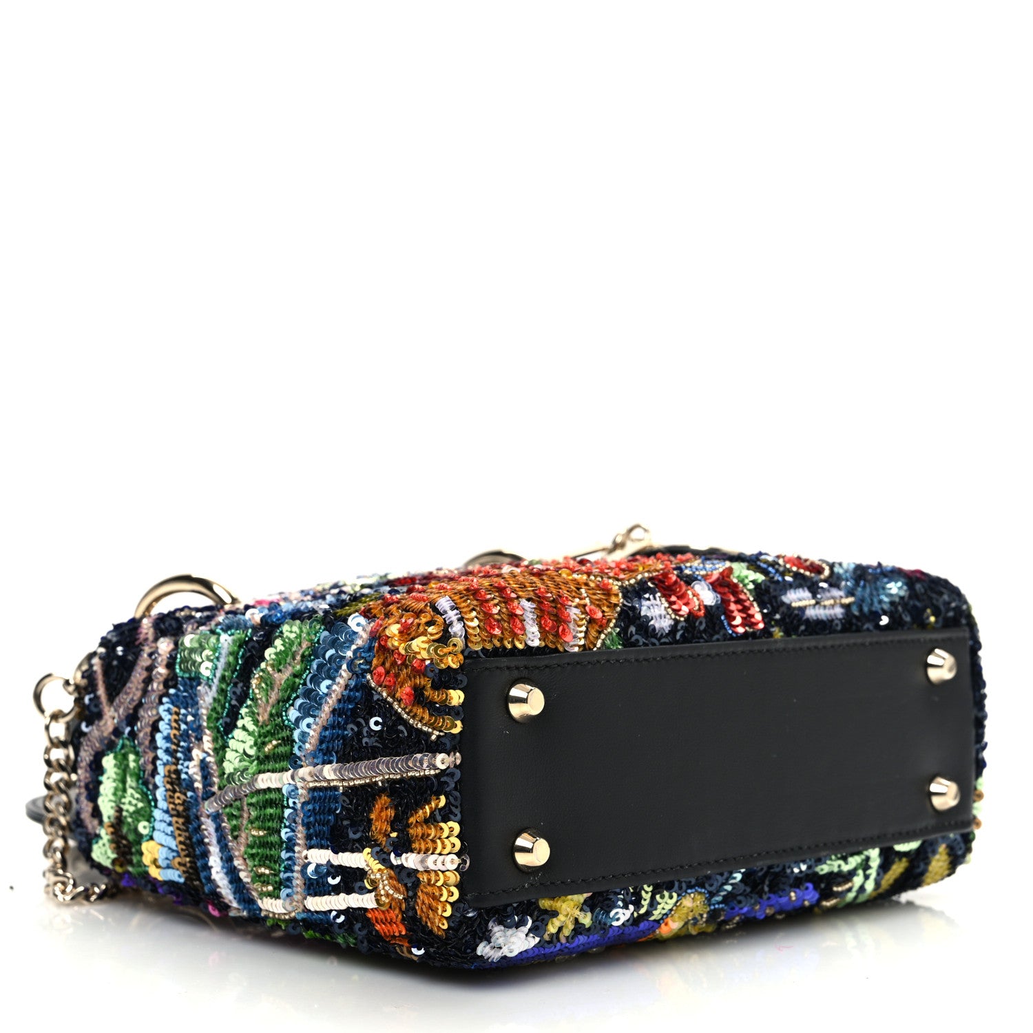 Christian Dior Sequin Lambskin Mini Lady Dior Multicolor 4 of 10
