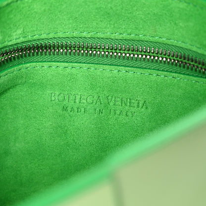 Bottega Veneta Grained Calfskin Maxi Intrecciato Cassette Crossbody Bag Pistachio 6 of 12
