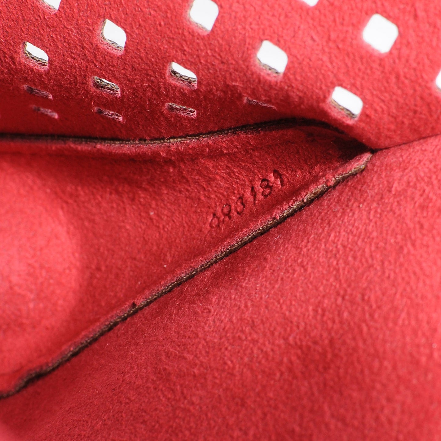 Monogram SC Flore Clutch Saumur Corail