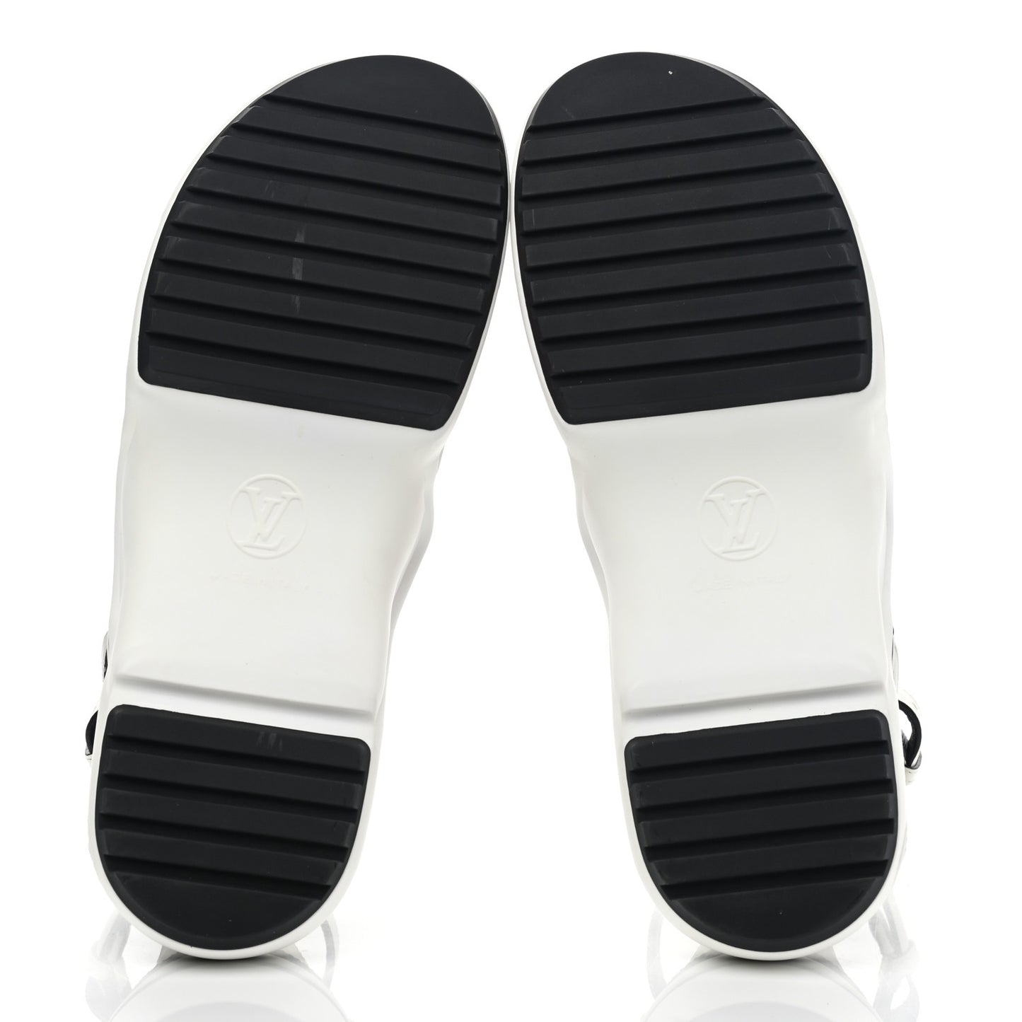 Patent Monogram LV Archlight Sandal 36.5 White