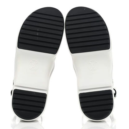 Louis Vuitton Patent Monogram LV Archlight Sandal 36.5 White 5 of 8