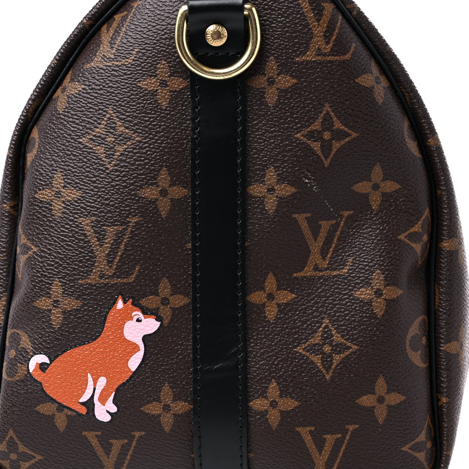 Louis Vuitton Monogram My World Tour Speedy Bandouliere 30 Black 11 of 12
