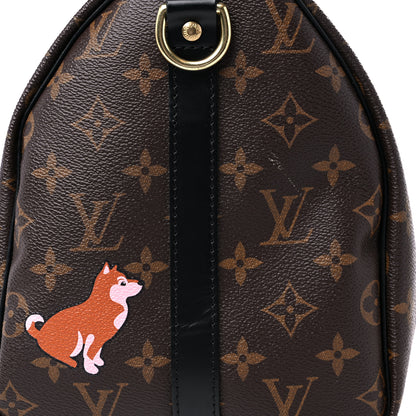 Louis Vuitton Monogram My World Tour Speedy Bandouliere 30 Black 11 of 12