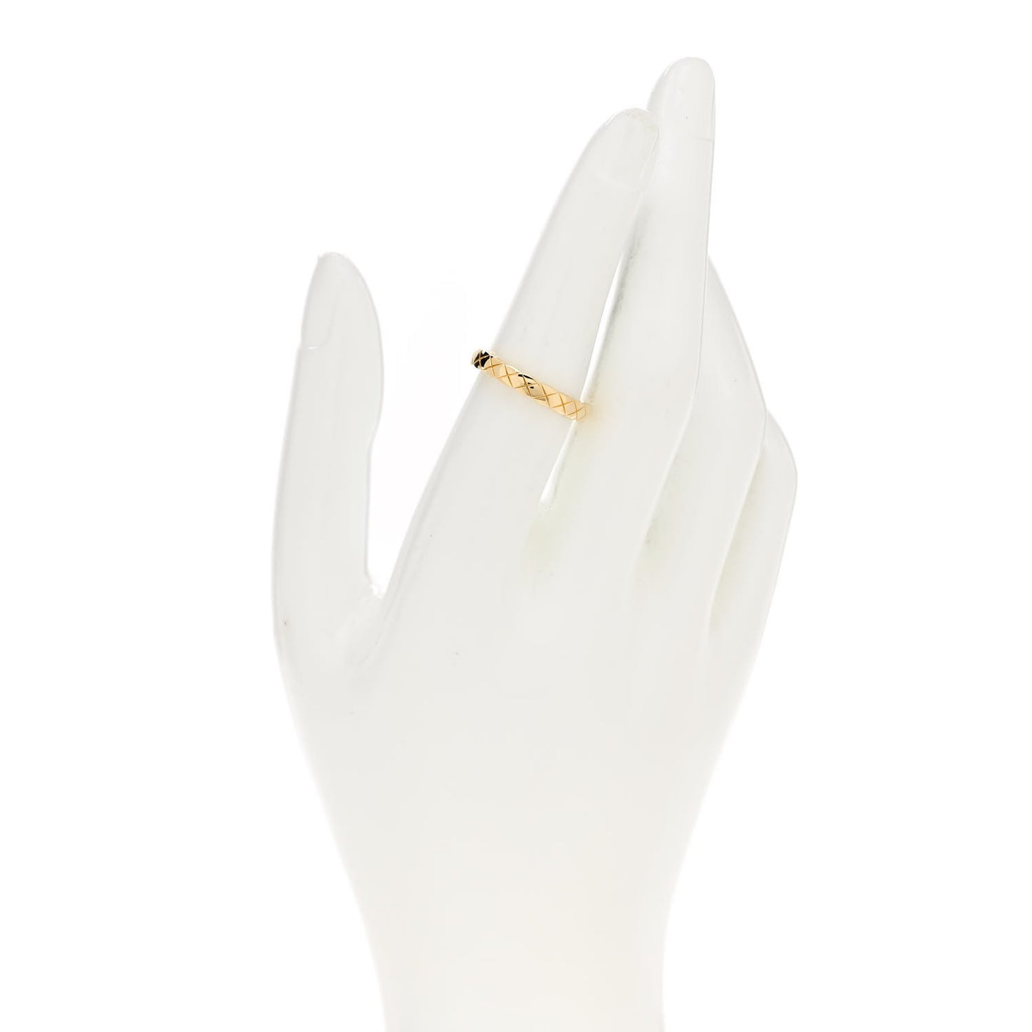 18K Yellow Gold Mini Coco Crush Ring 54 6.75