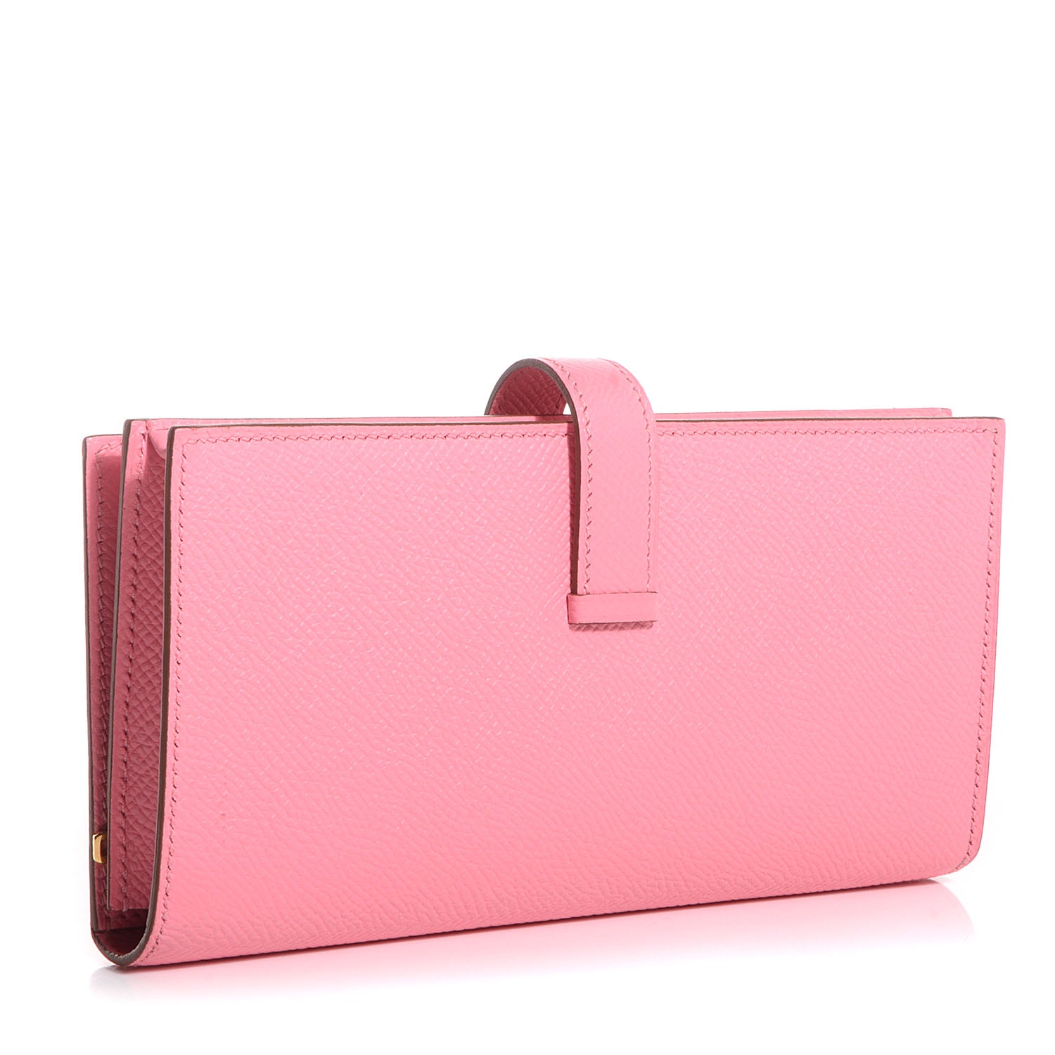 Hermes Epsom Bearn Gusset Wallet Rose Confetti 3 of 8