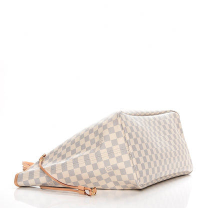 Louis Vuitton Damier Azur Neo Neverfull GM Rose Ballerine 5 of 10