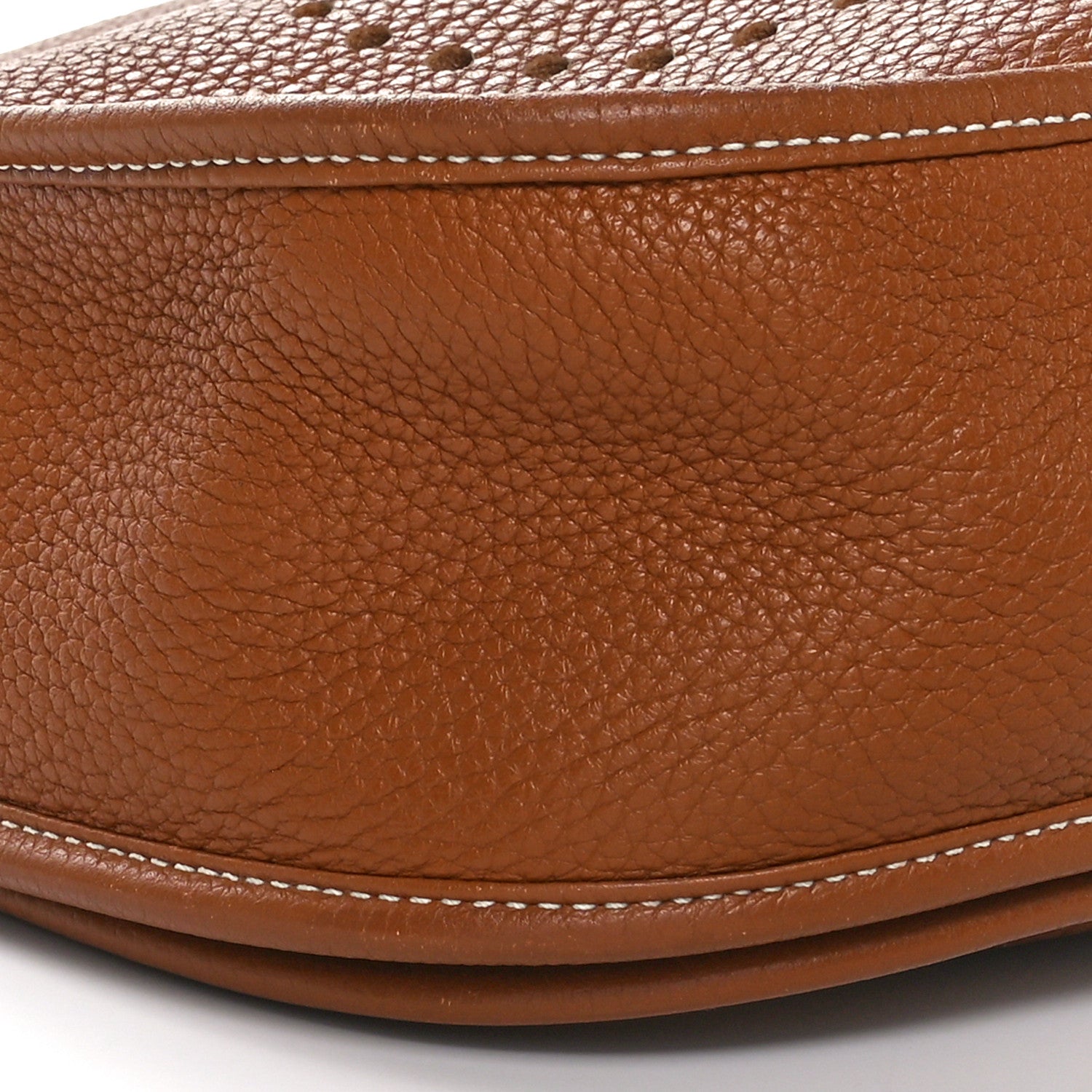 Hermes Taurillon Clemence Evelyne III GM Gold 8 of 9