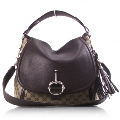 Gucci Monogram Techno Horsebit Large Flap Bag 1 of 11