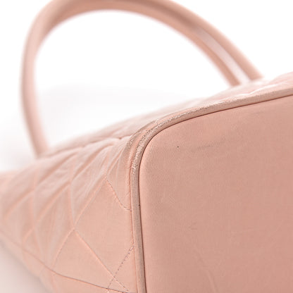 Chanel Lambskin Quilted Medallion Tote Pink 12 of 16