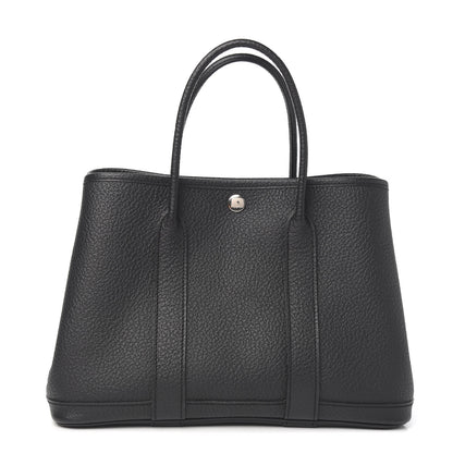 Hermes Vache Country Garden Party 30 TPM Black 1 of 10