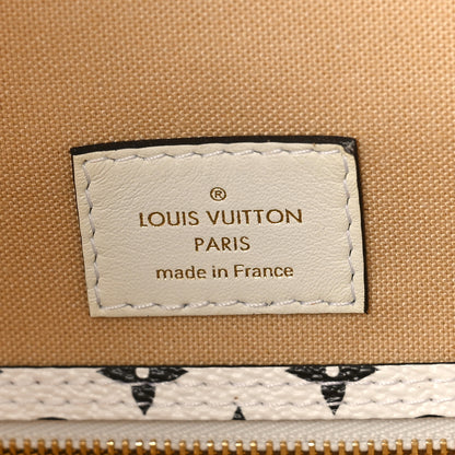 Louis Vuitton Monogram Giant Neverfull MM Kaki 7 of 11