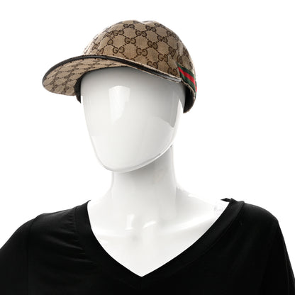 Gucci Monogram Web Baseball Hat L Beige Cocoa 2 of 10
