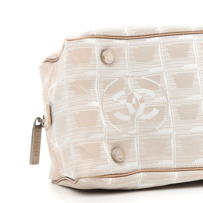 Chanel Nylon Travel Bowler Beige 8 of 9
