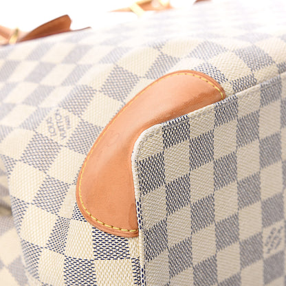 Louis Vuitton Damier Azur Hampstead MM 11 of 17