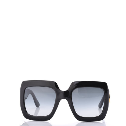 Gucci Acetate Square Frame Sunglasses GG0053S Black 2 of 8