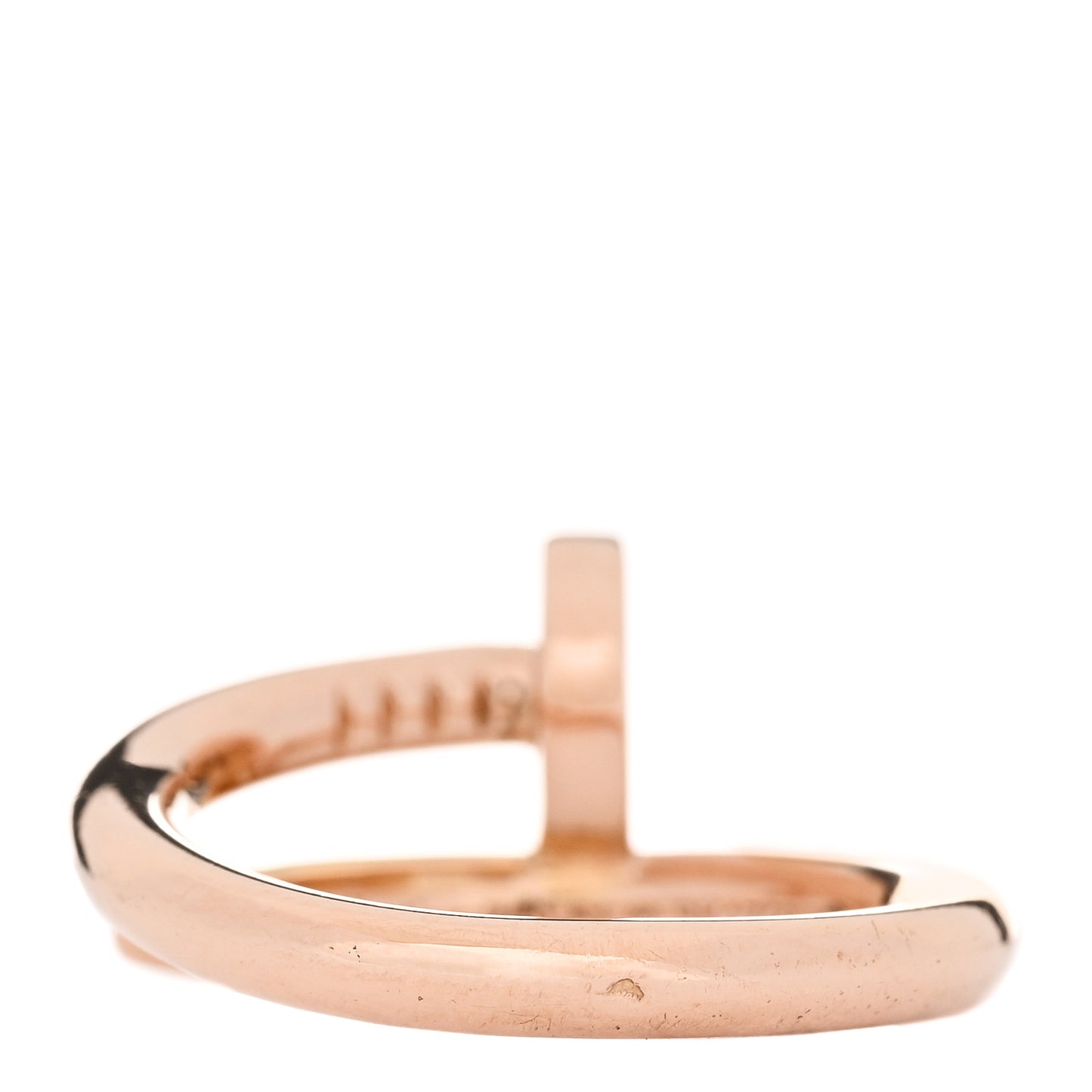 18K Pink Gold Juste Un Clou Ring 51 5.75