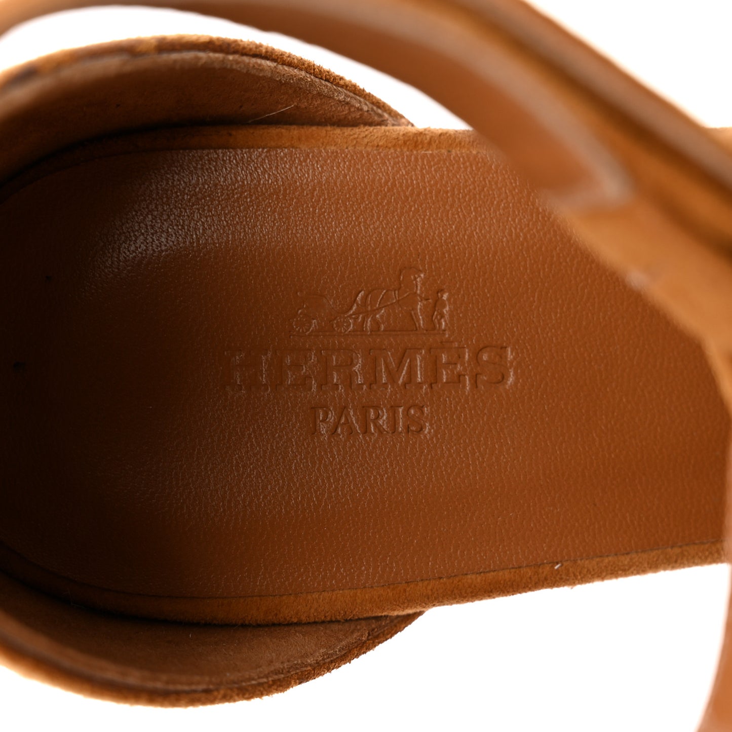 Suede Elda Espadrille Wedge Sandals 38 Naturel