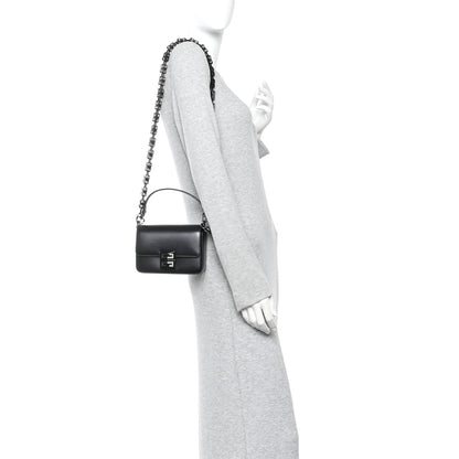 Givenchy Box Calfskin Small 4G Cube Chain Shoulder Bag So Black 2 of 12
