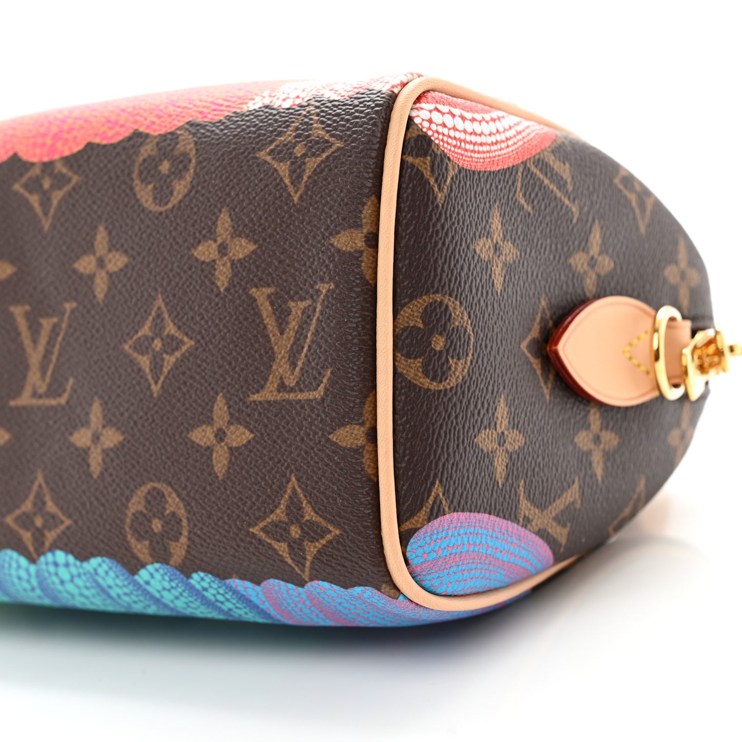 LV X YK Monogram Pumpkins Speedy Bandouliere 20