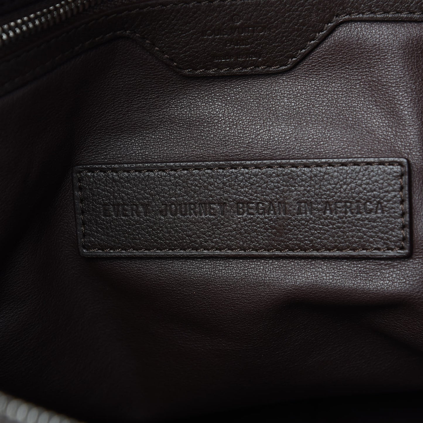X EDUN Monogram Revelation Keepall 45 Bandouliere Brown