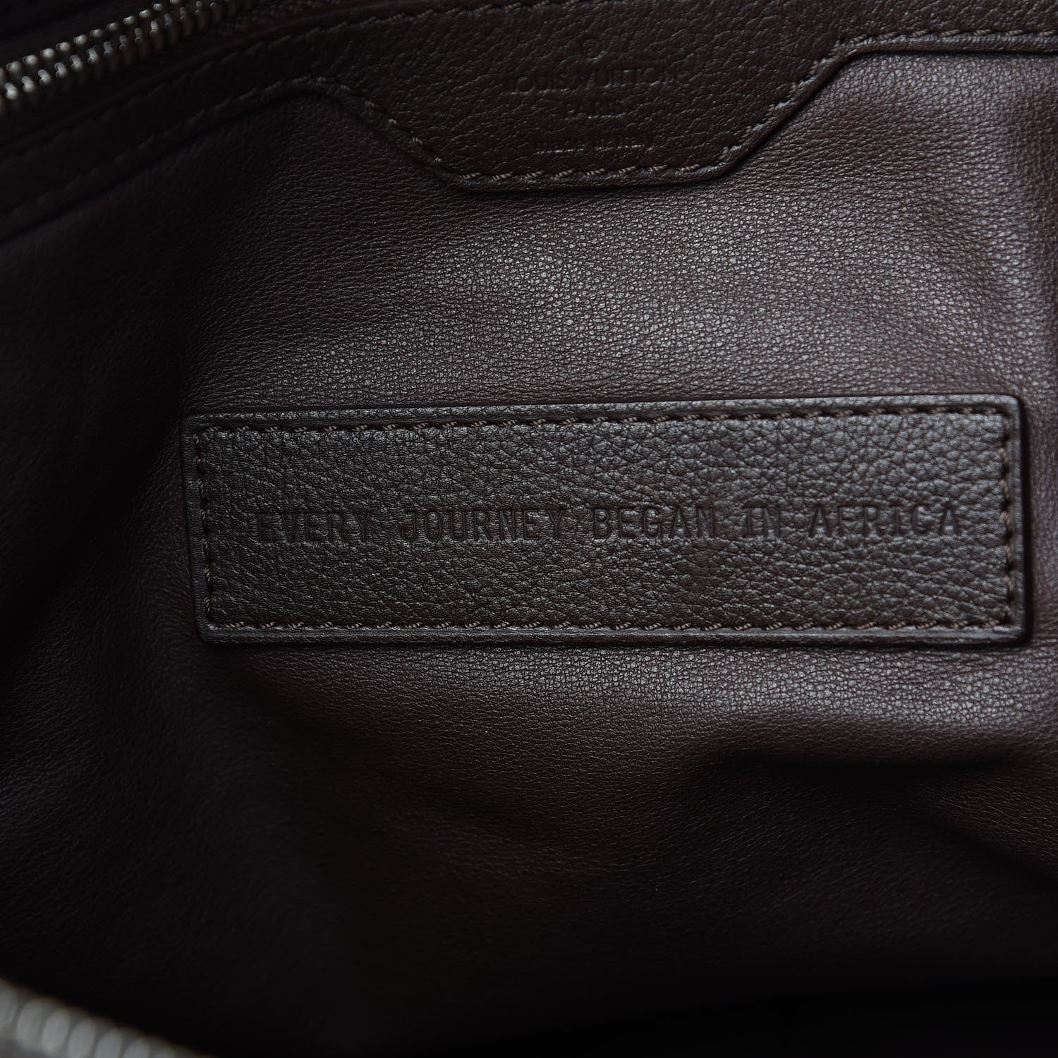 Louis Vuitton X EDUN Monogram Revelation Keepall 45 Bandouliere Brown 6 of 12
