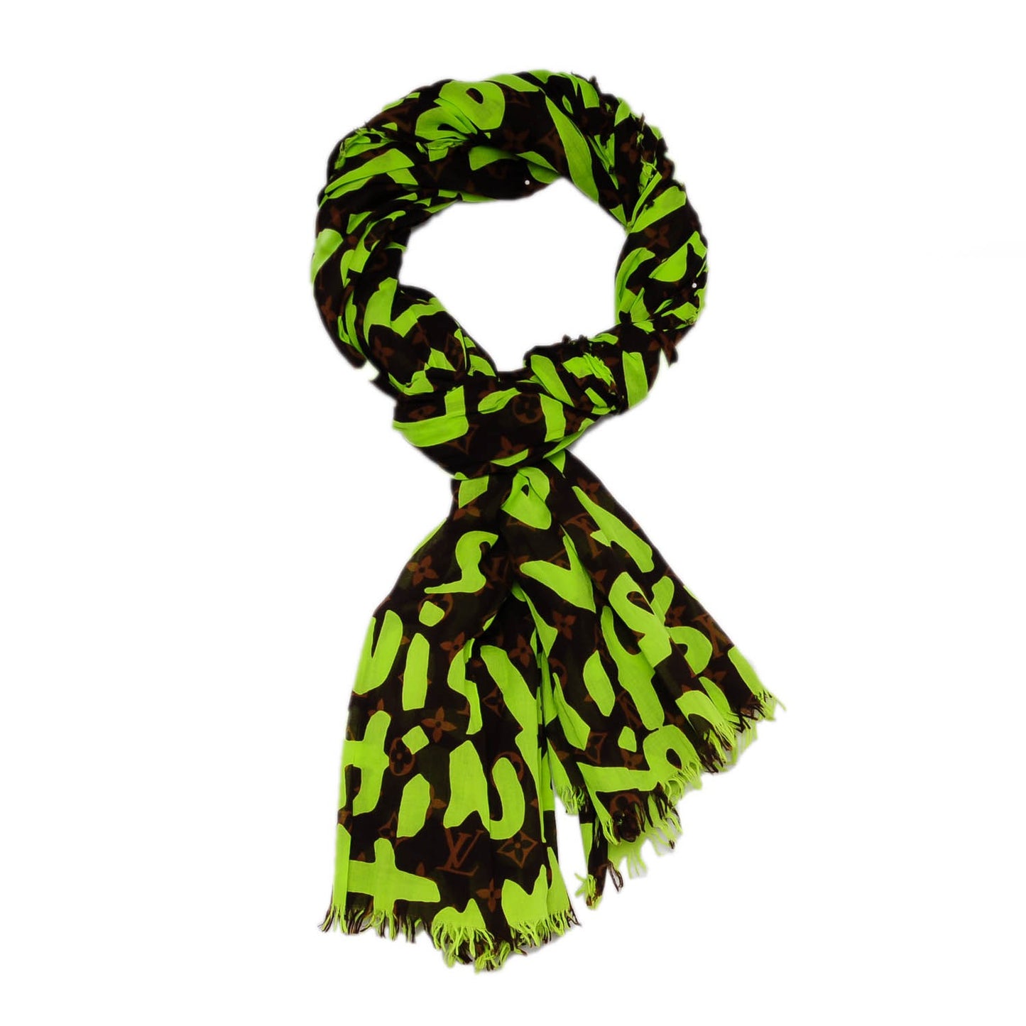 Cotton Graffiti Green