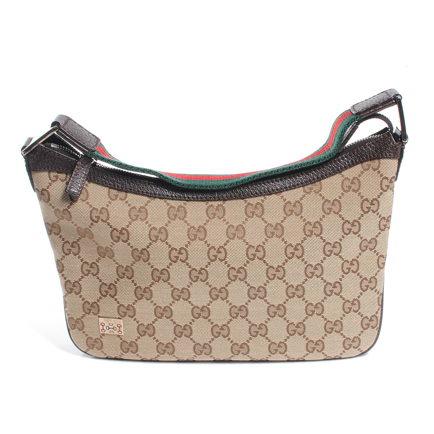 Gucci GG Monogram Small Pop Hobo Dark Brown 3 of 8