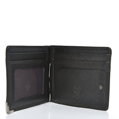 MCM Saffiano Bi-Fold Wallet Black 5 of 7