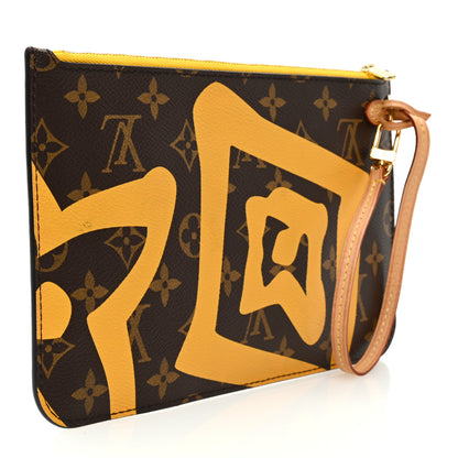 Louis Vuitton Monogram Tahitienne Neverfull MM GM Pochette Yellow 3 of 7