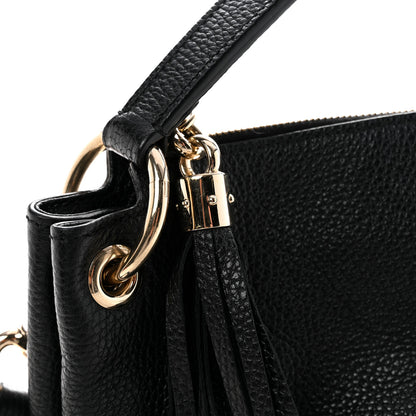 Gucci Pebbled Calfskin Large Soho Hobo Black 13 of 13