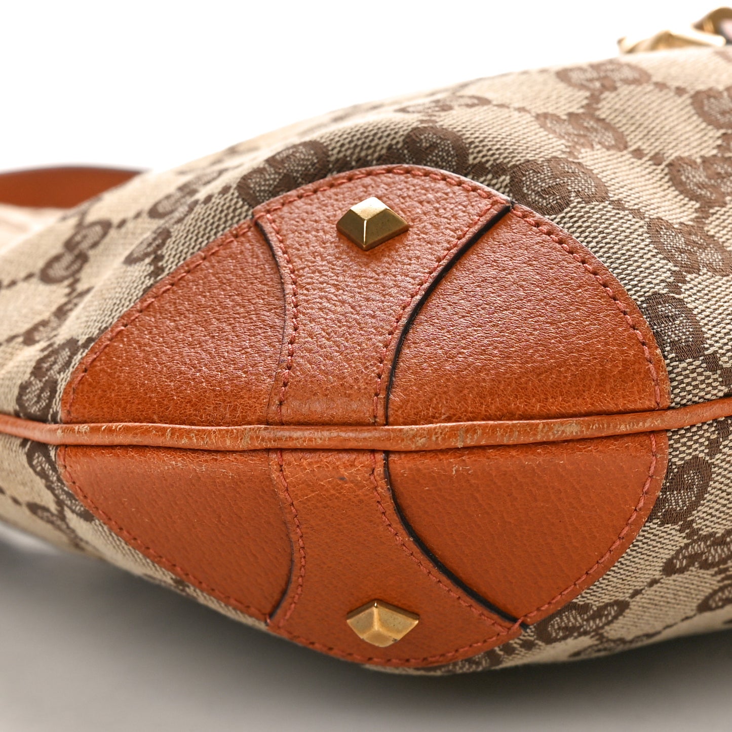 Monogram Piston Lock Jackie O Hobo Tan