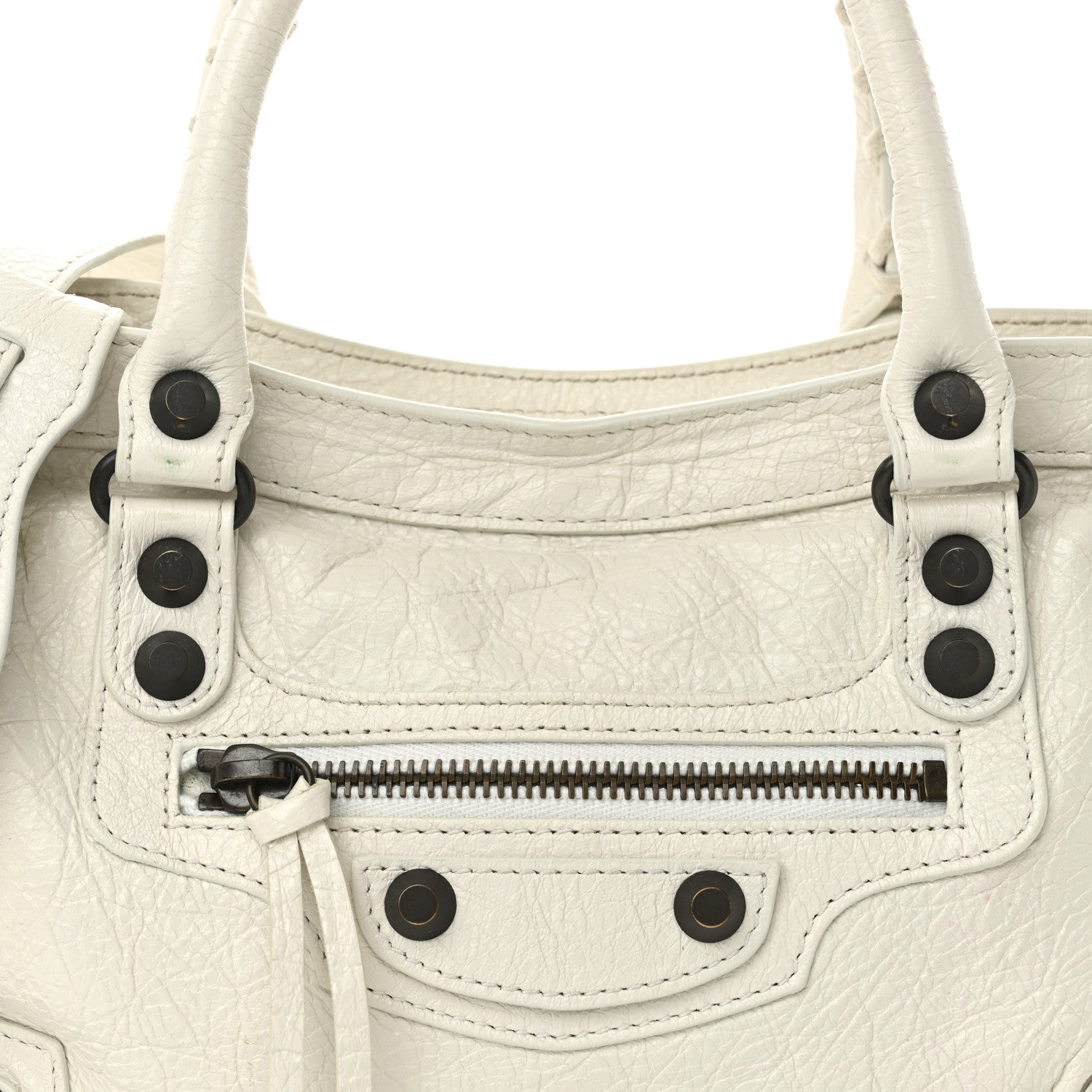 Balenciaga Agneau Classic Hardware S City White 8 of 11