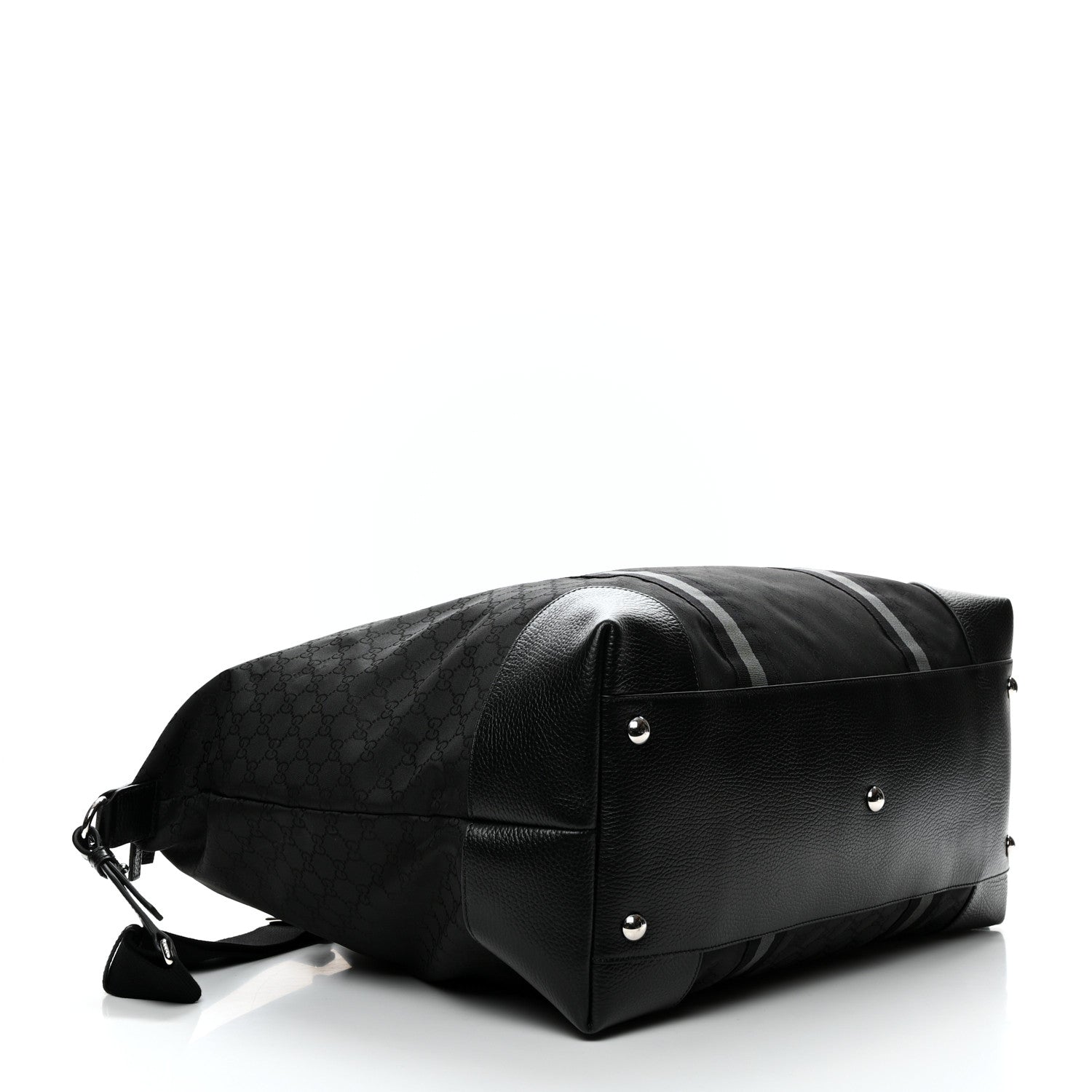 Gucci Nylon Monogram XL Duffle Bag Black 4 of 10