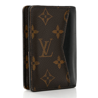 Louis Vuitton Monogram Macassar Pocket Organizer NM 3 of 12