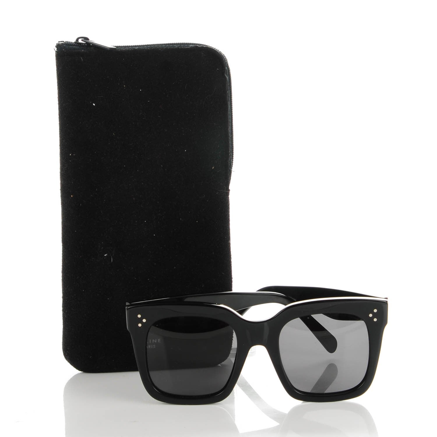 Celine Tilda Sunglasses CL 41076/S Black 6 of 6