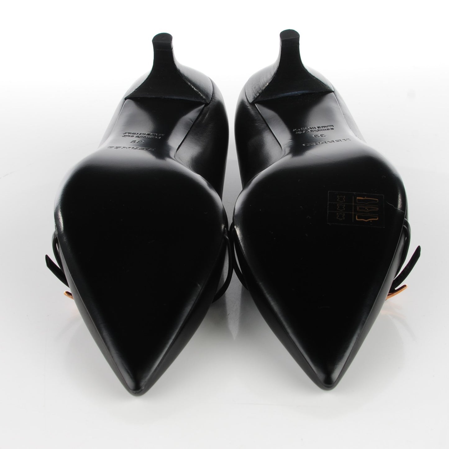 Calfskin Lauren Pumps 39 Black