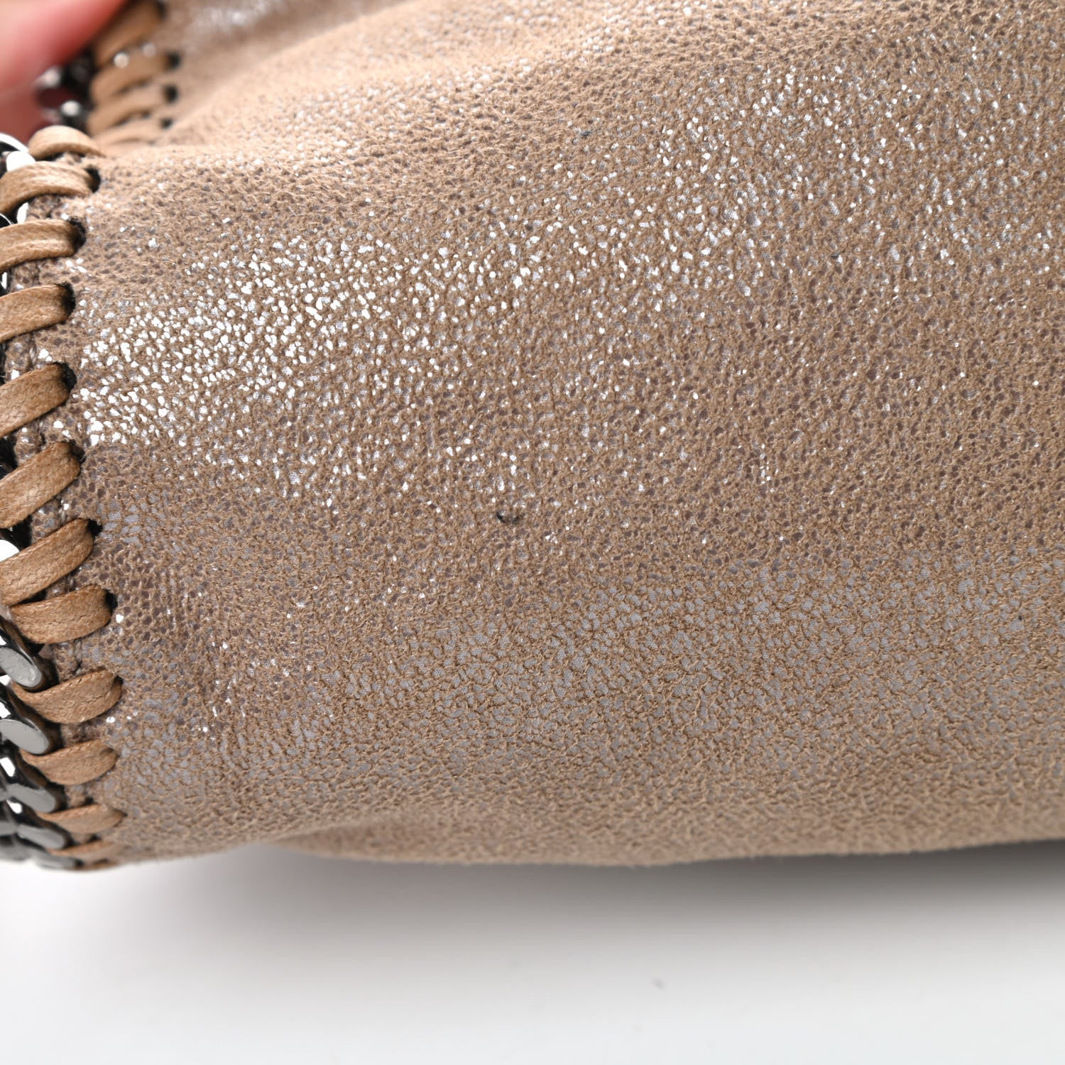 Stella McCartney Shaggy Deer Small Falabella Tote Taupe 11 of 11