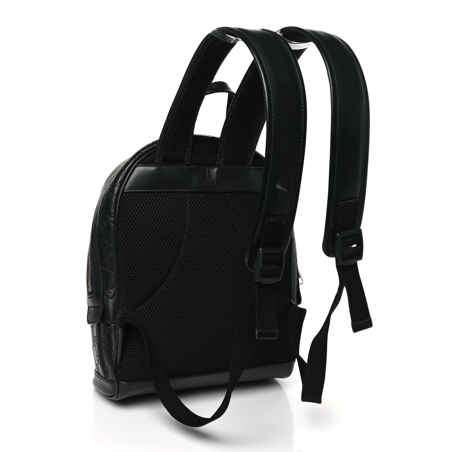 Guccissima Signature Small Day Backpack Black